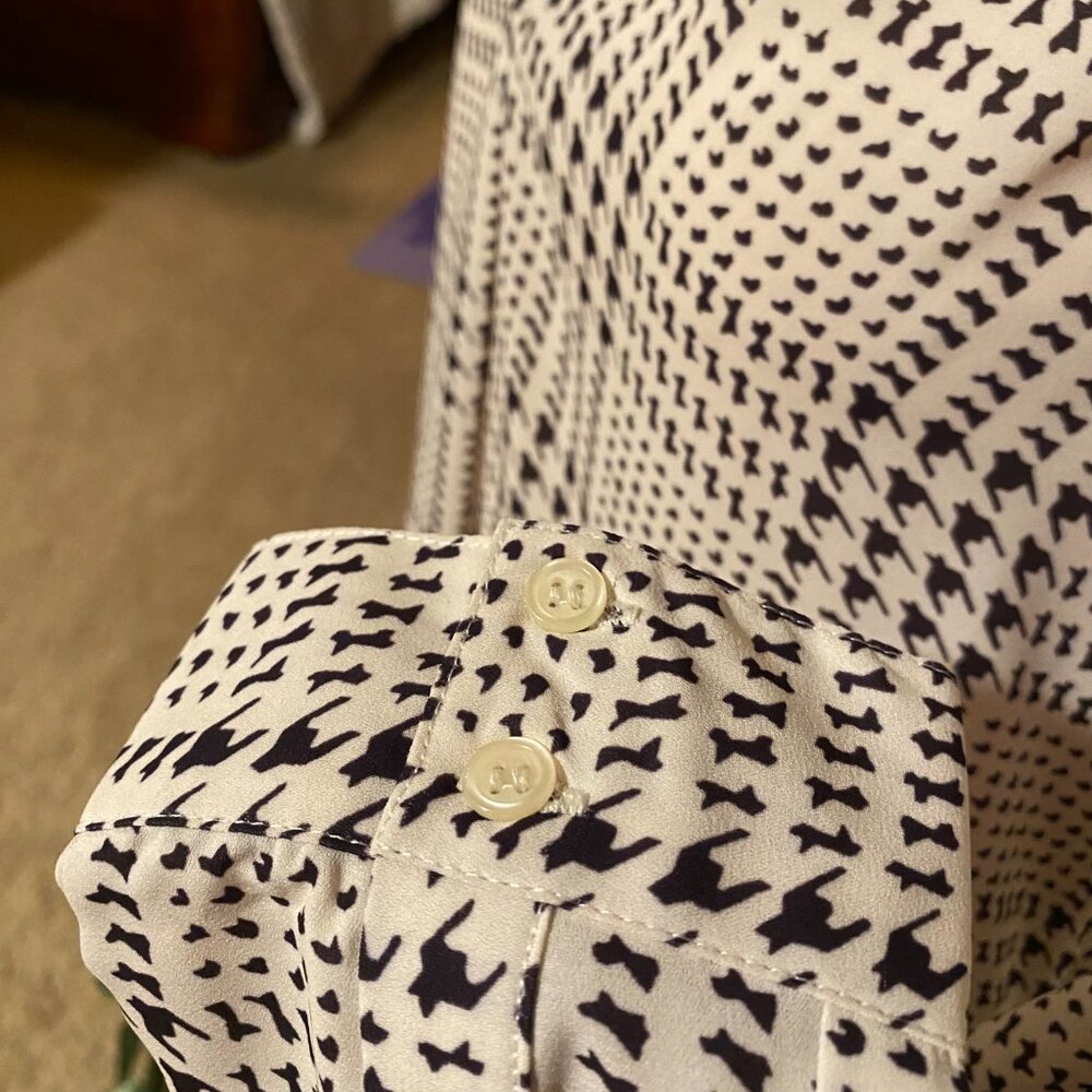 41 Hawthorn Stitch Fix Pop Over Blouse Size Large - Picture 5 of 9